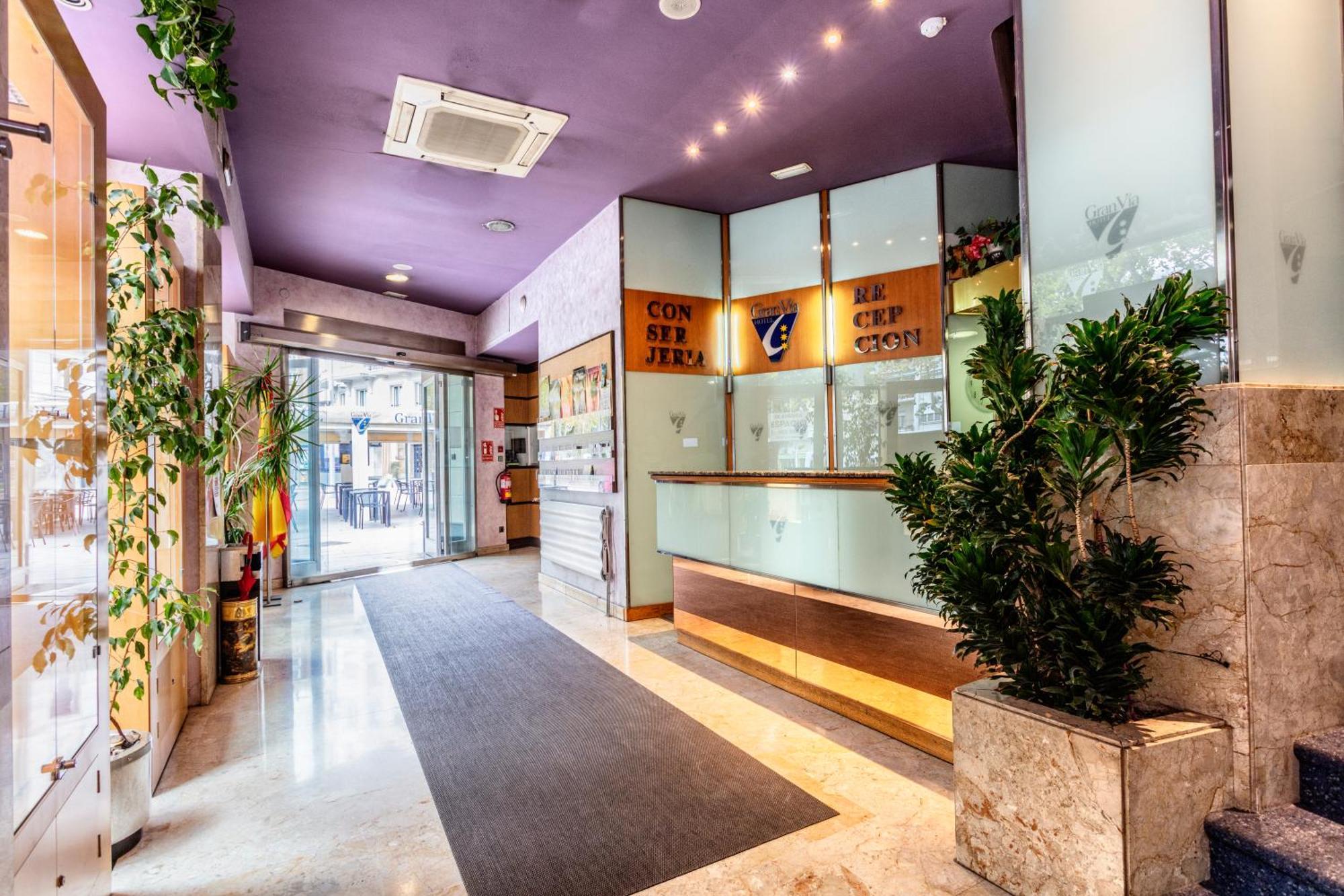 Hotel Gran Via Zaragoza Luaran gambar